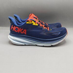 Hoka One One Clifton 9 1132210-BBDGB Men 11 EE Shoes Bellwether Blue Sneaker